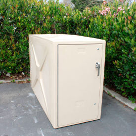 American Bicycle Bike Storage Locker W/Padlock 1 Bike Capacity 30