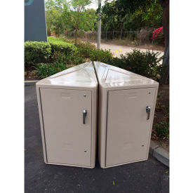 American Bicycle Bike Storage Locker W/Padlock1 Bike Cap30