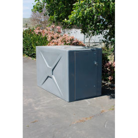 American Bicycle 301W General Storage Locker T-Handle 2 Bike Cap 40