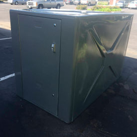 American Bicycle Bike Storage Locker W/T-Handle 2 Bike Cap 40