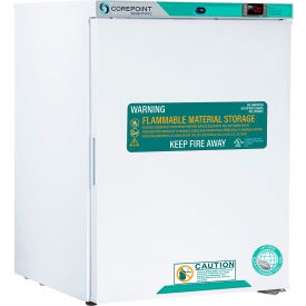 CorePoint Scientific White Diamond Series Undercounter Flammable Storage Freezer 4 Cu.Ft. FF051WWW-0M