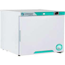 CorePoint Scientific White Diamond Countertop Manual Defrost Freezer 1.7 Cu.Ft Right Hinged PF021WWW-0M