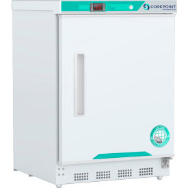 CorePoint Scientific White Diamond Built-In Undercounter Freezer 4.2. CuFt Solid Door/Right Hinge PF051WWW-0M
