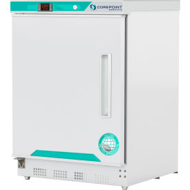 CorePoint Scientific White Diamond Built-In Undercounter AutoDefrost Freezer 4.2 CuFt Left Hinge PF051WWWLH-0A