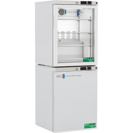 ABS Laboratory Glass Door 5.2 Cu. Ft. Refrigerator/Solid Door 4 Cu. Ft. Freezer (-20) ABT-HC-RFC1020G