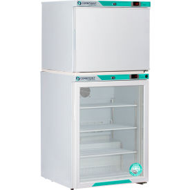 CorePoint Scientific White Diamond Refrigerator & Freezer Combo with Auto Defrost Freezer 7 Cu.Ft. PRF072WWG-0A