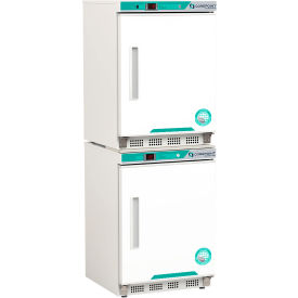 CorePoint Scientific White Diamond Refrigerator & Freezer Combo 9 Cu.Ft. Solid Door PRF092WWW-0