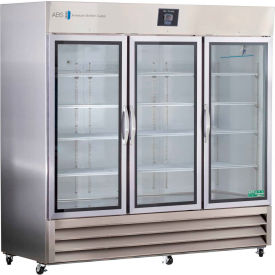 American Biotech Supply Premier Laboratory Refrigerator 72 Cu. Ft. Stainless Steel Glass Door ABT-HC-SSP-72G