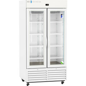 American Biotech Supply Standard Laboratory Refrigerator 36 Cu. Ft. Capacity Glass Door ABT-VS-LS-36