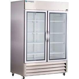 CorePoint Scientific General Purpose Refrigerator 49 Cu. Ft. Stainless Steel Glass Door GPR492SSG-0