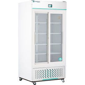 CorePoint Scientific White Diamond Laboratory & Medical Refrigerator 33 Cu. Ft. Glass Door NSWDR332WWG-0
