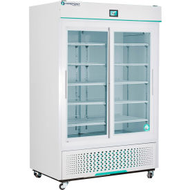 CorePoint Scientific White Diamond Laboratory & Medical Refrigerator 47 Cu. Ft. Glass Door NSWDR472WWG-0