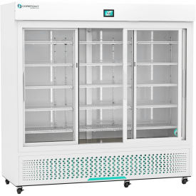 CorePoint Scientific White Diamond Laboratory and Medical Refrigerator 69 Cu. Ft. Glass Door NSWDR693WWG-0