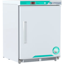 CorePoint Scientific White Diamond Built-In ADA Undercounter Refrigerator4.6 CuFt Solid/Rt Hinge PR051WWWADA-0