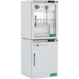 ABS Pharmacy Glass Door 5.2 Cu. Ft. Refrigerator/Solid Door 4 Cu. Ft. Freezer (-20) PH-ABT-HC-RFC1020G