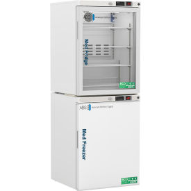 ABS Pharmacy Glass Door 5.2 Cu. Ft. Refrigerator/Solid Door 4 Cu. Ft. Freezer (-30) PH-ABT-HC-RFC1030G
