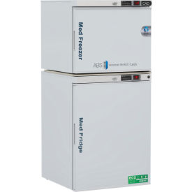 ABS Pharmacy 4.6 cu.ft Solid Door Refrigerator/ 1 Cu. Ft. Solid Door Freezer Controlled Auto Defrost PH-ABT-HC-RFC7S-CAD