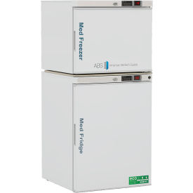 ABS Pharmacy 4.6 cu.ft Solid Door Refrigerator/1.7 Cu. Ft. Solid Door Freezer Auto Defrost PH-ABT-HC-RFC7SA