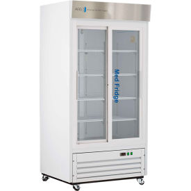 American Biotech Supply Standard Pharmacy/Vaccine Refrigerator 33 Cu. Ft. Sliding Glass Door PH-ABT-HC-S33G