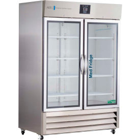 American Biotech Supply Premier Pharmacy Refrigerator 49 Cu. Ft. Stainless Steel Glass Door PH-ABT-HC-SSP-49G
