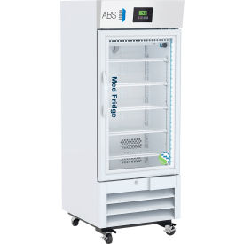 American Biotech Supply Premier Pharmacy Upright Refrigerator 12 Cu. Ft. Capacity Solid Door PH-ABT-NSF-12S