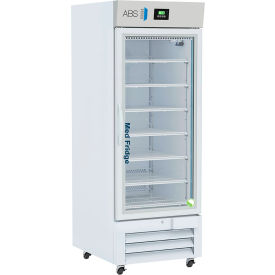 American Biotech Supply Premier Pharmacy Upright Refrigerator 26 Cu. Ft. Capacity Glass Door PH-ABT-NSF-26G
