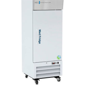 American Biotech Supply Standard Pharmacy Upright Refrigerator 12 Cu. Ft. Capacity Solid Door PH-ABT-NSF-S12S