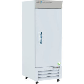 American Biotech Supply Standard Pharmacy Upright Refrigerator 26 Cu. Ft. Capacity Solid Door PH-ABT-NSF-S26S