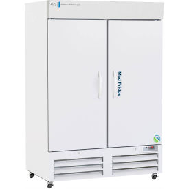 American Biotech Supply Standard Upright Pharmacy Refrigerator 49 Cu. Ft. Capacity Solid Door PH-ABT-NSF-S49S