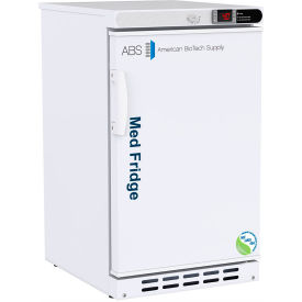 American Biotech Supply Pharmacy Undercounter Built-In Refrigerator 2.5 Cu. Ft Cap. RHD Door Swing PH-ABT-NSF-UCBI-0204