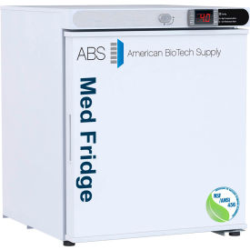 American Biotech Supply Vaccine Countertop Freestanding Refrigerator 1 Cu. Ft. Capacity Solid Door PH-ABT-NSF-UCFS-0104