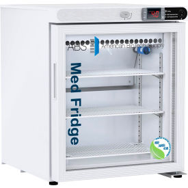 American Biotech Supply Vaccine Countertop Freestanding Refrigerator 1 Cu. Ft. Cap. RHD Door Swing PH-ABT-NSF-UCFS-0104G