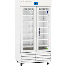 American Biotech Supply Premier Pharmacy Refrigerator 36 Cu. Ft. Capacity Swing Glass Door PH-ABT-VS-36G