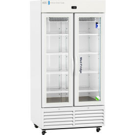 American Biotech Supply Standard Pharmacy Refrigerator 36 Cu. Ft. Capacity Swing Glass Door PH-ABT-VS-S36G