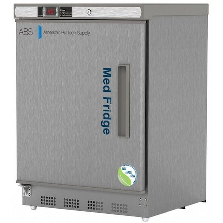 Refrigerator, White, 4.6 cu ft, 120 V MPN:PH-ABT-NSF-UCBI-0404SS-LH