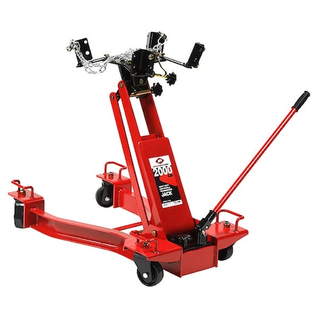 Transmission Jack, 2, 000 lb, Pump, Steel MPN:3172A
