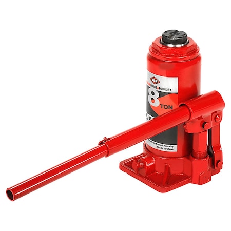 Bottle Jack, 8 ton, Max Lift 15 1/2