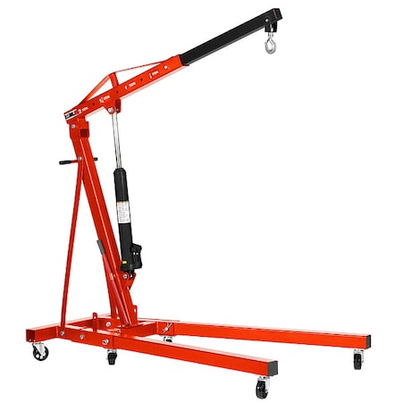 Engine Crane, Steel, Hydraulic Pump, 2 ton MPN:3583