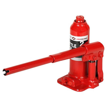 Bottle Jack, 2 ton, Max Lift 13 1/2