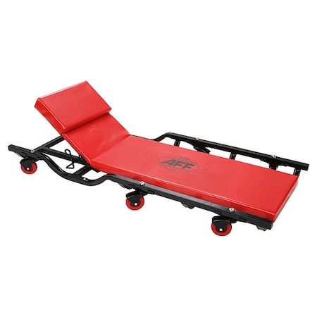 Creeper, Steel, Heavy-Duty, 400 lb, Red MPN:3908A