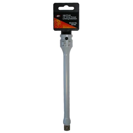 1/2 in Drive Torque Limiting Extension, Gray 100 ft-lbs 135 Nm MPN:40100