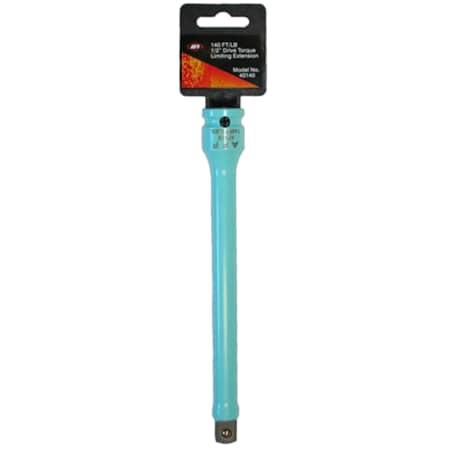 1/2 in Drive Torque Limiting Extension, Lt. Blue, 140 ft-lbs 190 Nm MPN:40140