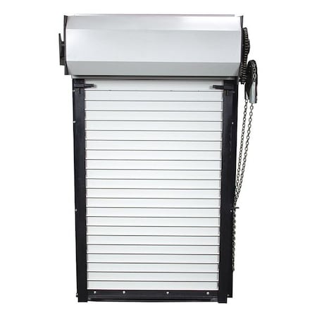 Rolling Slat Door, 3/16