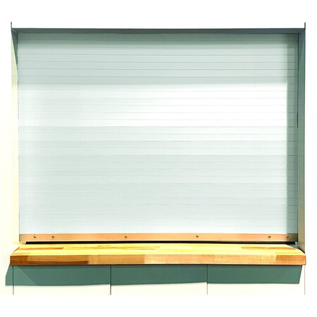 Counter Shutter, White, 24 ga MPN:M722W-10X4
