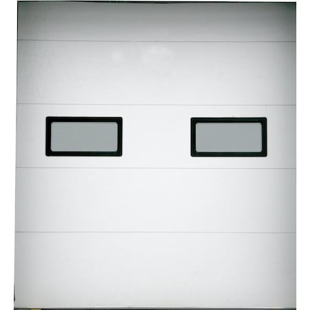 Dock Door Embossed Wht Glvnzd Stl, Painte MPN:TSIII-108X96-2W-2STL