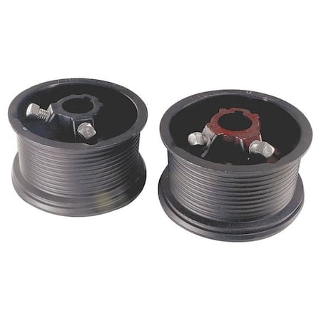 Cable Drum, Aluminum, 2 11/16 in L, PK2 MPN:400-12SC
