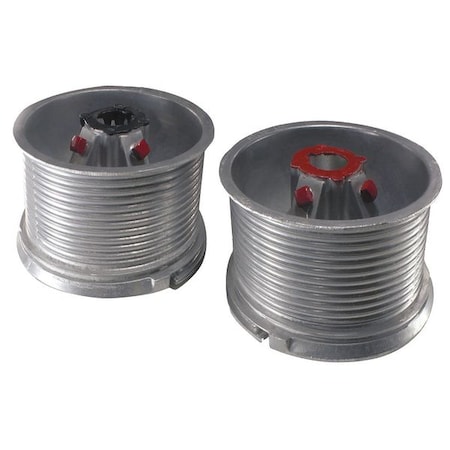 Cable Drum, Aluminum, 3 3/8 in L, PK2 MPN:5250-18S