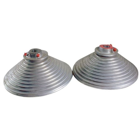 Cable Drum Set, Vert, 650 lb Per Drum, PR MPN:1100-18S