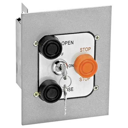 Control Station, 3 Buttons, Flush Mount MPN:3BFL