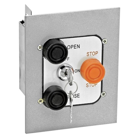 Control Station, 3 Buttons, Flush Mount MPN:3BFLM